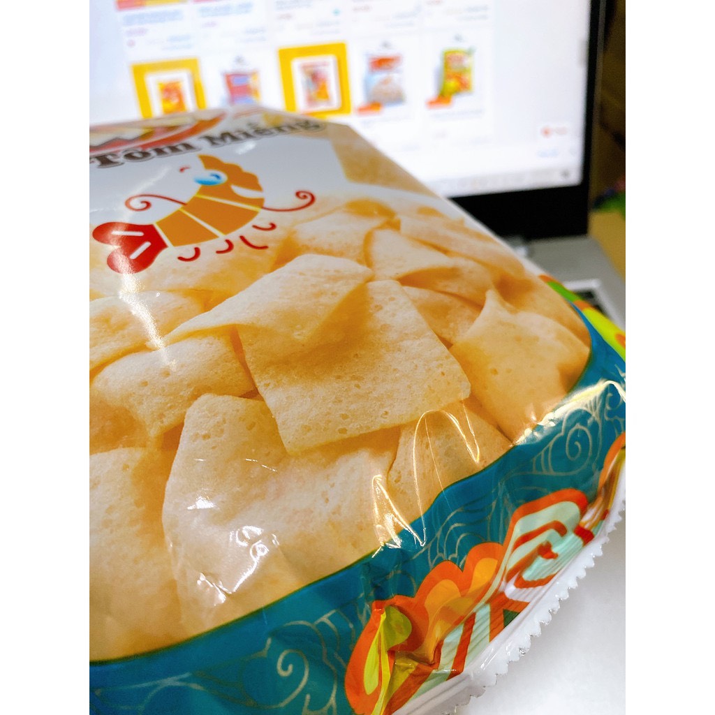 Bánh Snack Tôm Miếng Oishi 40gram