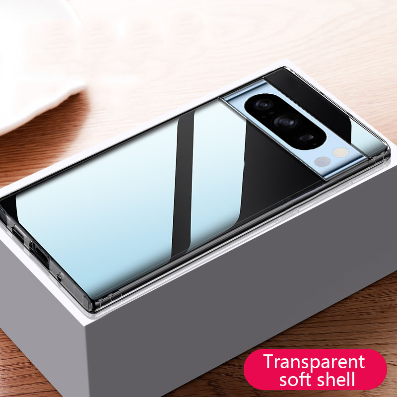 Tokifu%20For%20Google%20Pixel%208%20Pro%20Back%20Cover%20Soft%20Casing%20Transparent%20TPU%20Simple%20Case%20Covers%20-%20Image%208