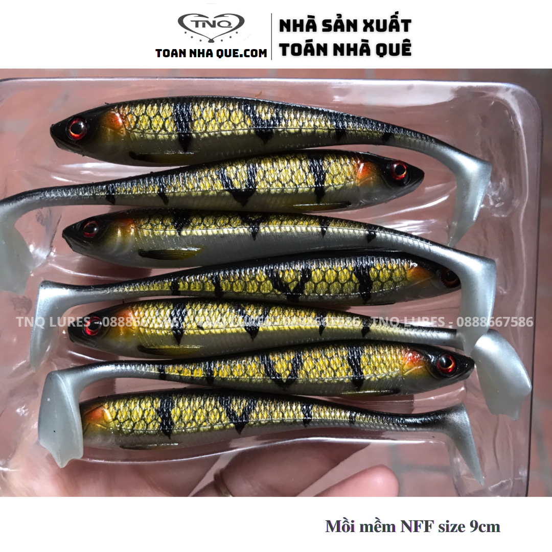 Mồi mềm NFF câu lure cá lóc - TNQ LURES