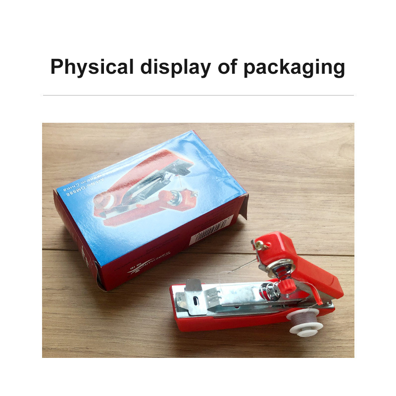 Mini Handicrafts Device Handheld Home Accessories Tools Needlework Multifunctional Quick Repairing Stitch Manual Sewing Machine. 