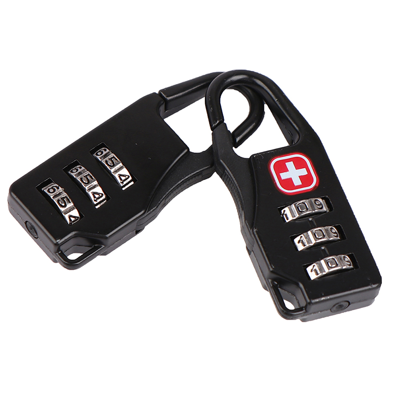 NEW ARRIVAL Portable Alloy Mini Lock Padlock Outdoor Combination Code Number Lock