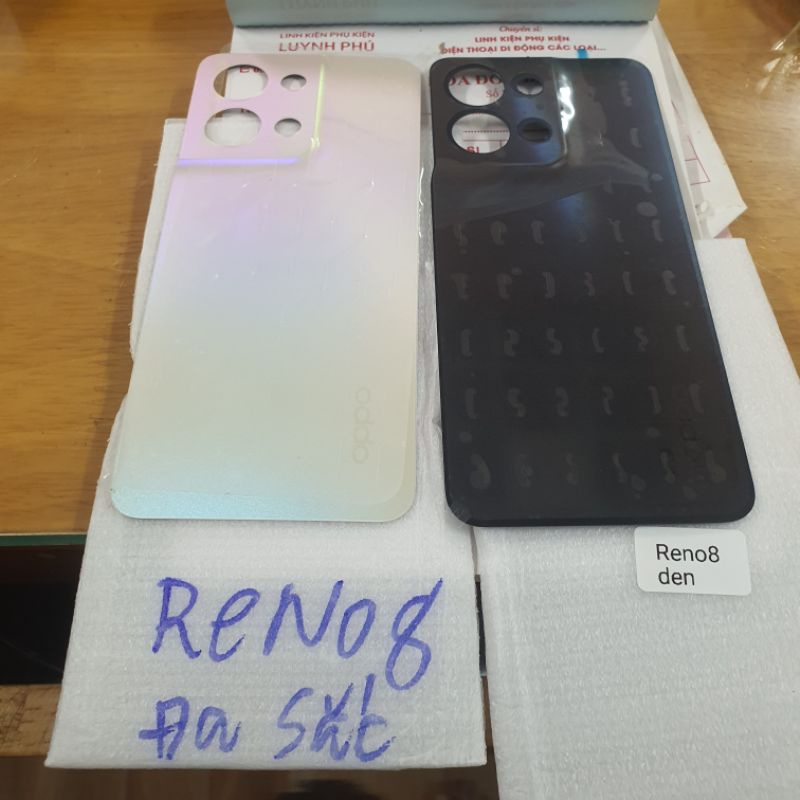Nắp lưng Oppo Reno 8 5G bao test đỗi trã(lưng nhựa)