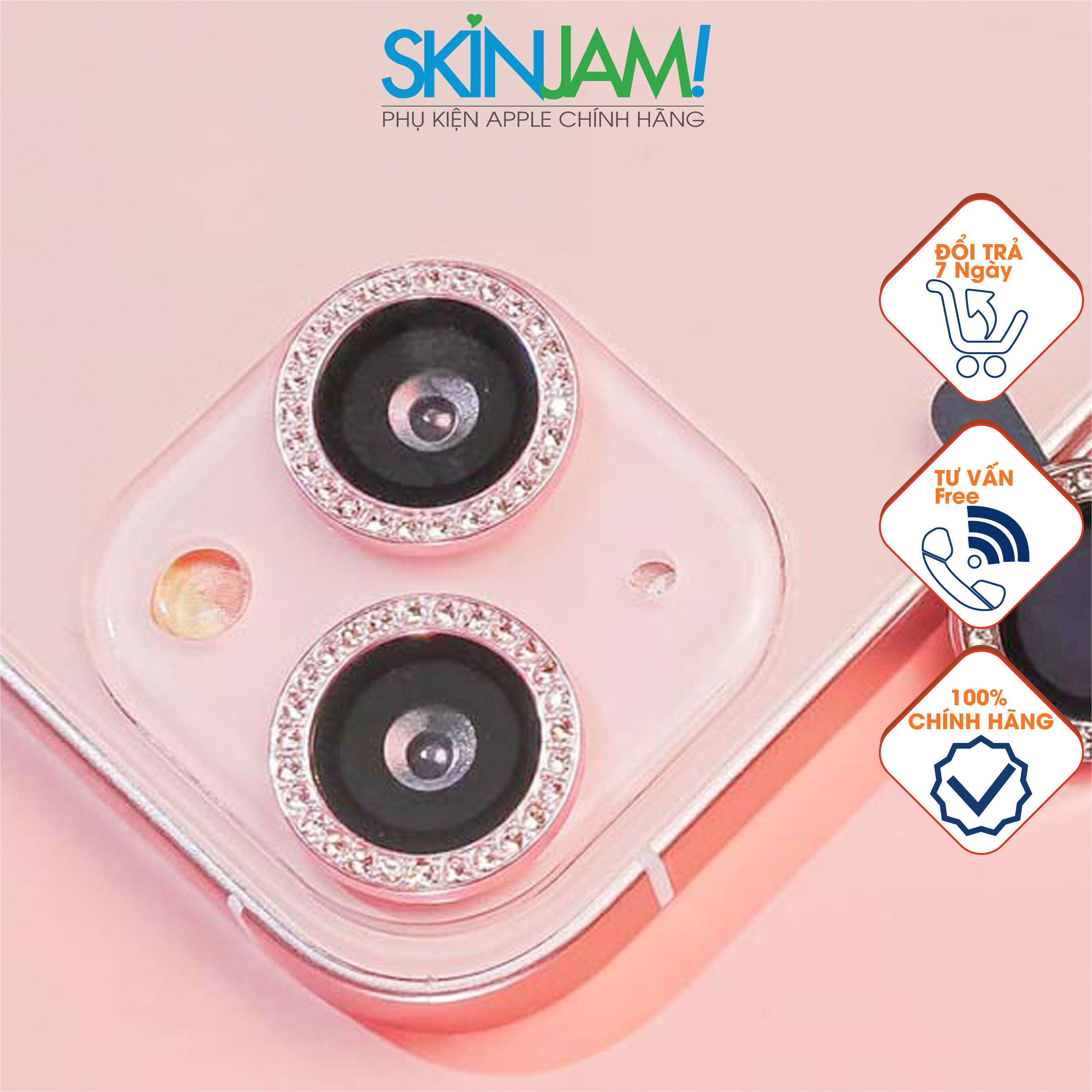 Lens Diamond iP AVIATION ALUMINUM iP 13 Pro Max đến 12Promax Độ Cứng H9 Đẹp & Sang Trọng