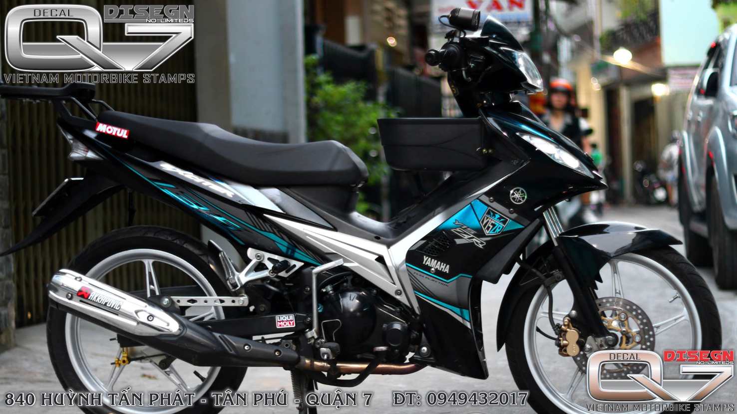 Tem rời exciter 2010 - đen