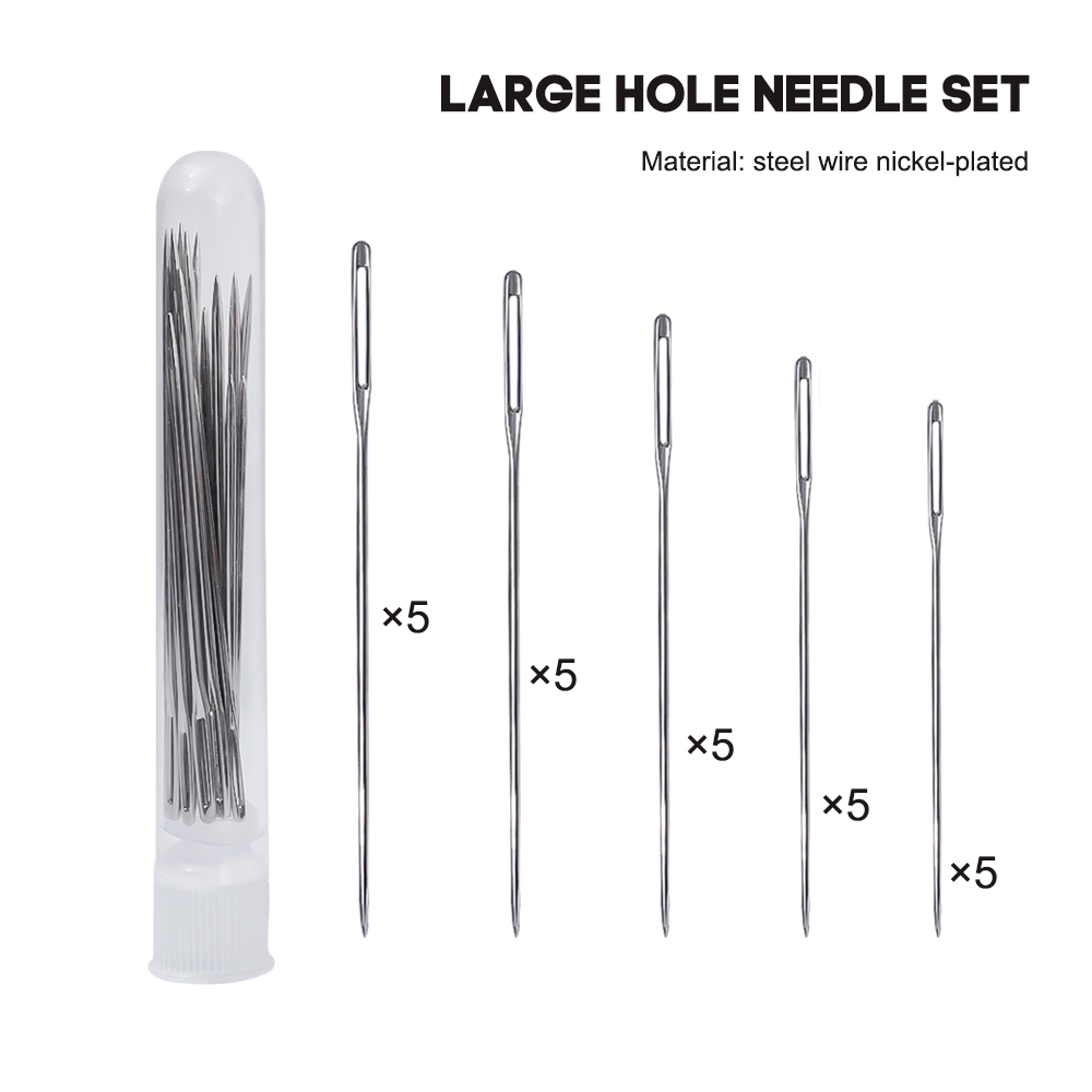 25Pcs/Set%20Large%20Eye%20Stitching%20Needles%20Stainless%20Steel%20Large%20Hole%20Needles%205%20Sizes%20DIY%20Hand%20Sewing%20Needles%20with%20Clear%20Storage%20Tube%20-%20Image%208