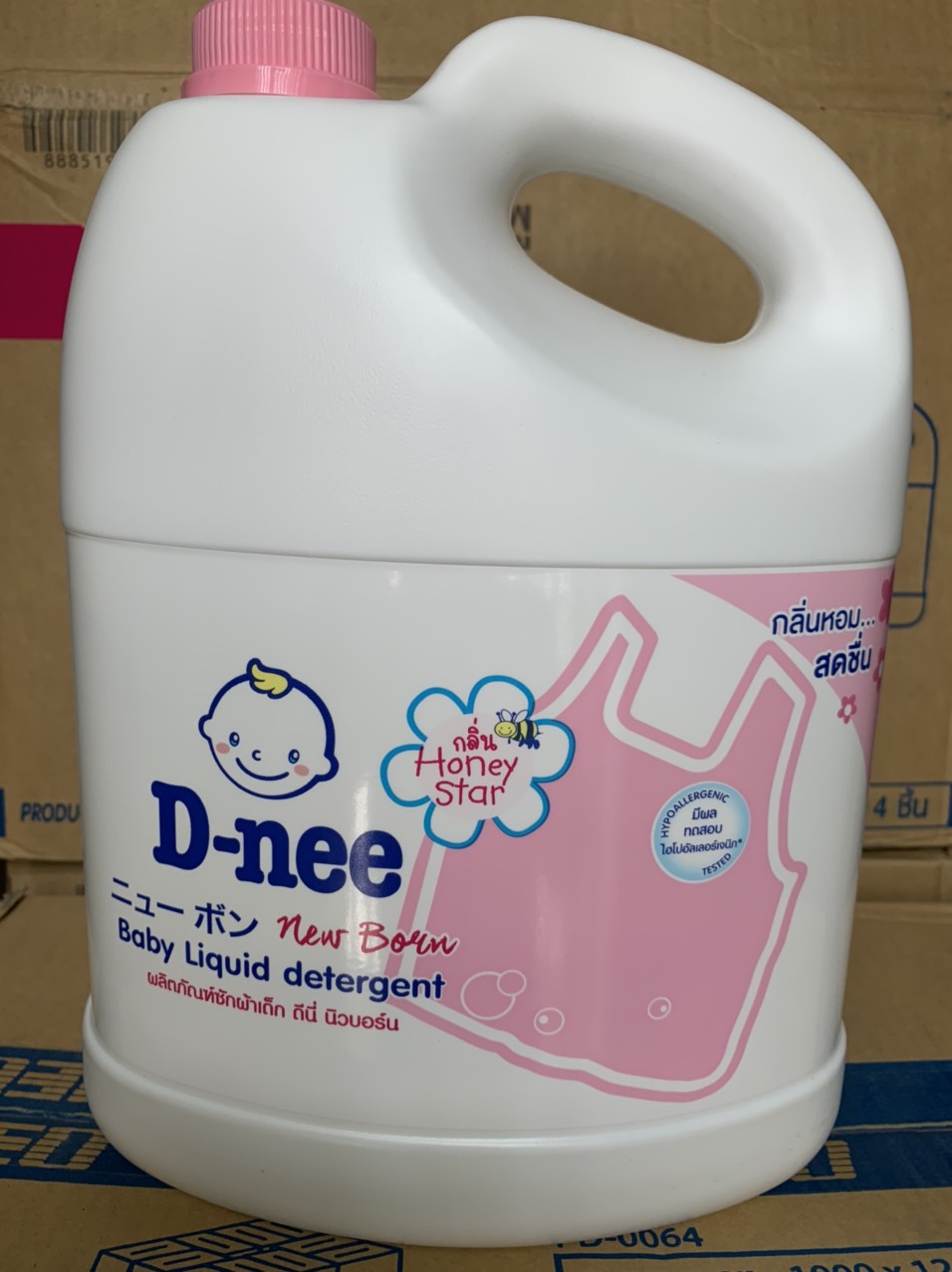 Nước Giặt Xả Dnee 3 Lít Thái 2 in 1 (MÀU XANH/HỒNG/TÍM )
