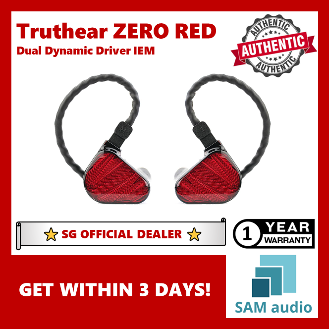 TRUTHEAR x Crinacle ZERO Earphone Dual Dynamic Drivers IEMs