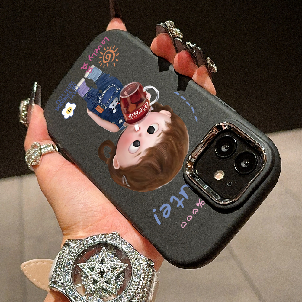 UCUC%20for%20OPPO%20A59%20F1S%20Back%20Cover%20The%20little%20Girl%20Drinks%20Cola%20Luxury%20Plating%20Lens%20Soft%20Candy%20Phone%20Case%20-%20Image%208
