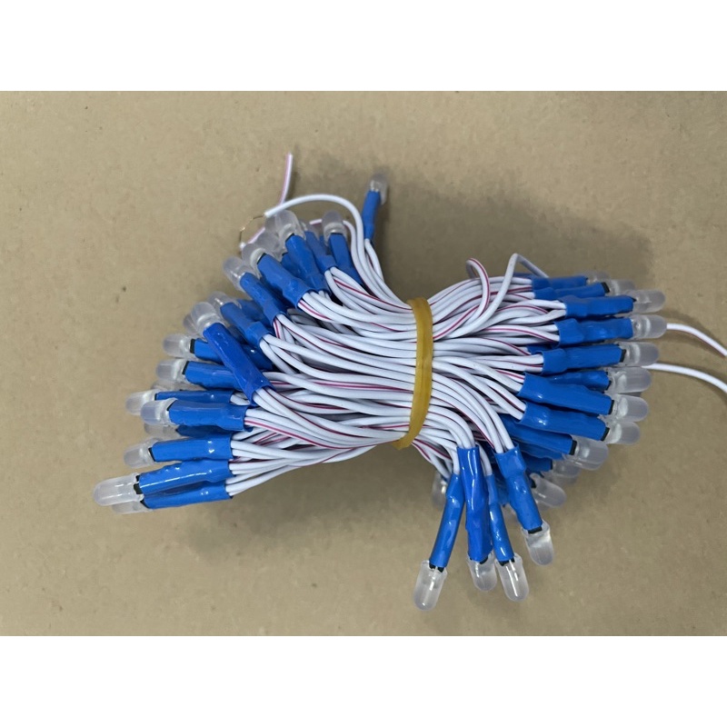 Bịch 1000 con - led ruồi liền dây 5mm điện 5v