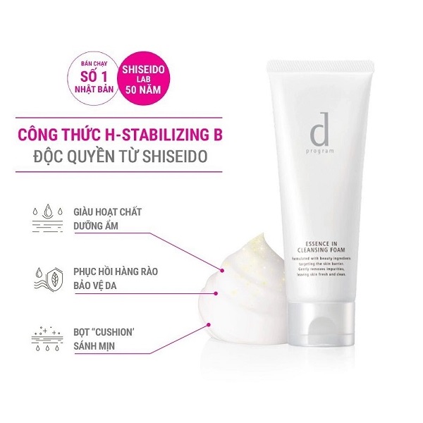 d Program Essence In Cleansing Foam 120G