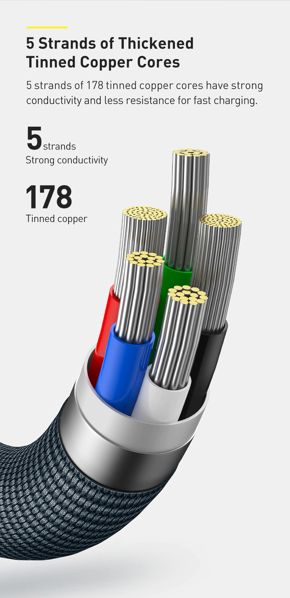 Cáp sạc nhanh 20W Baseus Crystal Shine Series Fast Charging Data Cable Type-C to Lightning