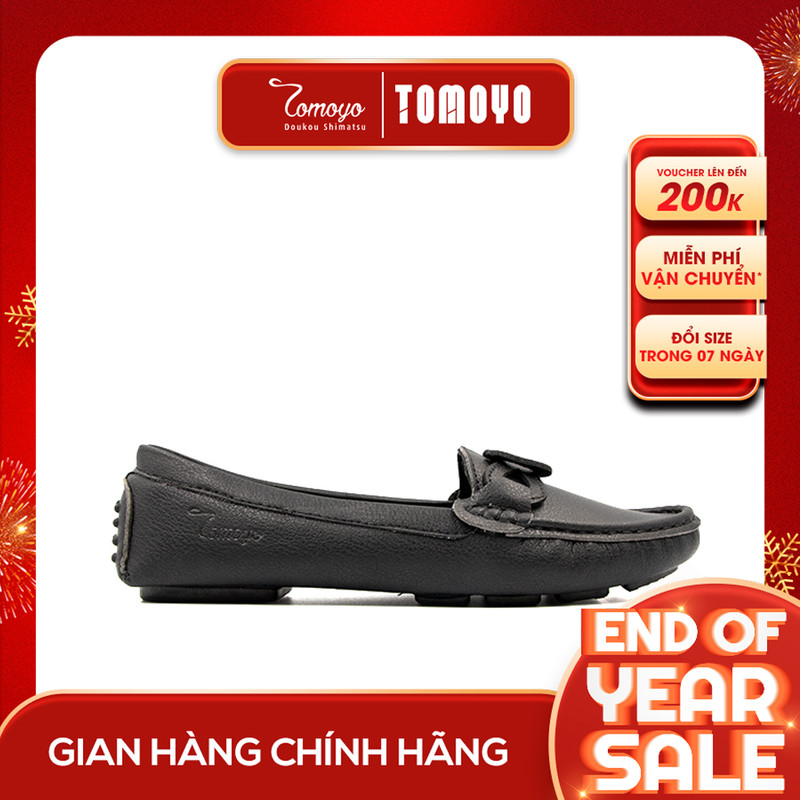SIÊU SALE 7.7 | Giảm 30% đơn 199k - Giày Nữ Búp Bê Da MicroFiber Siêu Nhẹ Tomoyo TMW31701