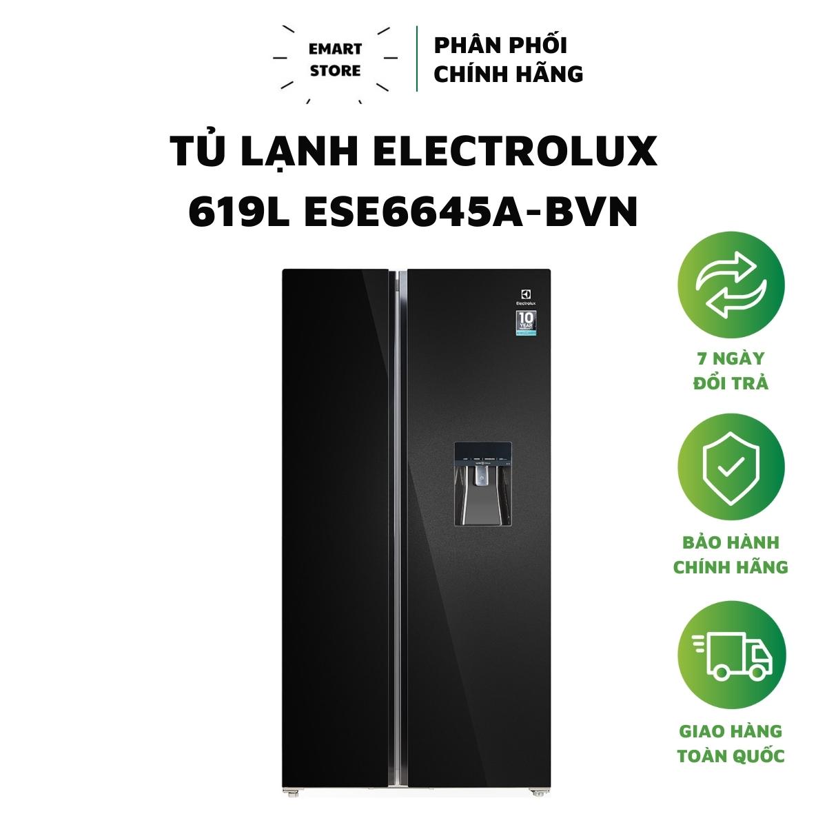 Tủ Lạnh Electrolux Inverter 619L ESE6645A-BVN (Hàng Chính Hãng Bảo Hành 24 Tháng)