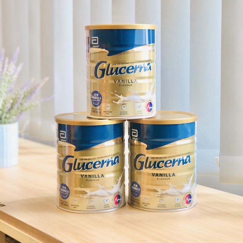 Sữa tiểu đường Glucerna Úc 850gr mẫu mới NTDT