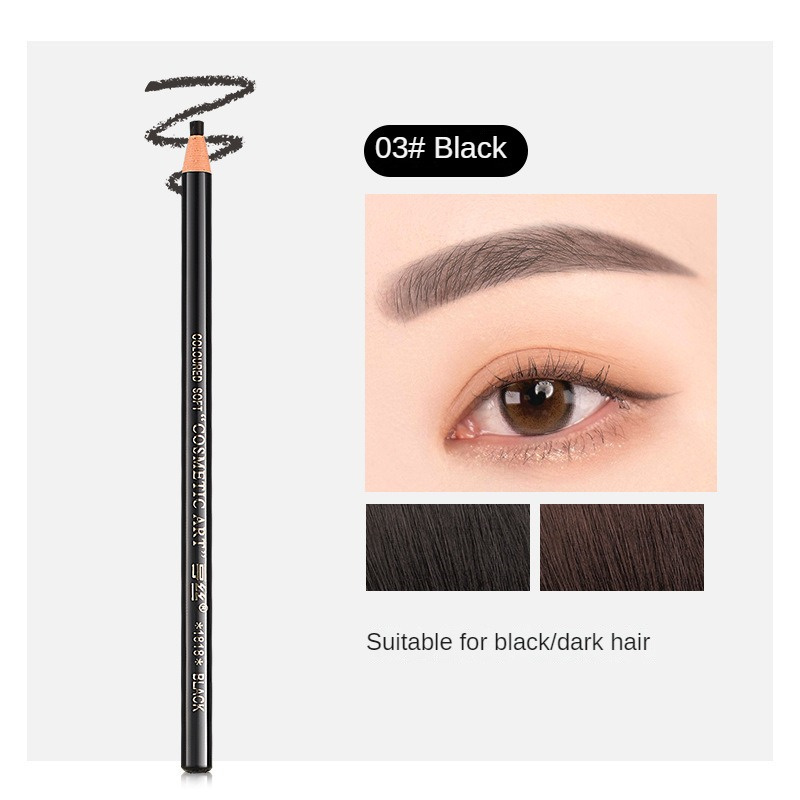 Waterproof And Sweatproof Eyebrow Pencil Accurate Easy To Use Fashion Cosmetics Necessary Waterproof Eyebrow Pencil Look Natural#1*eyebrow Pencil