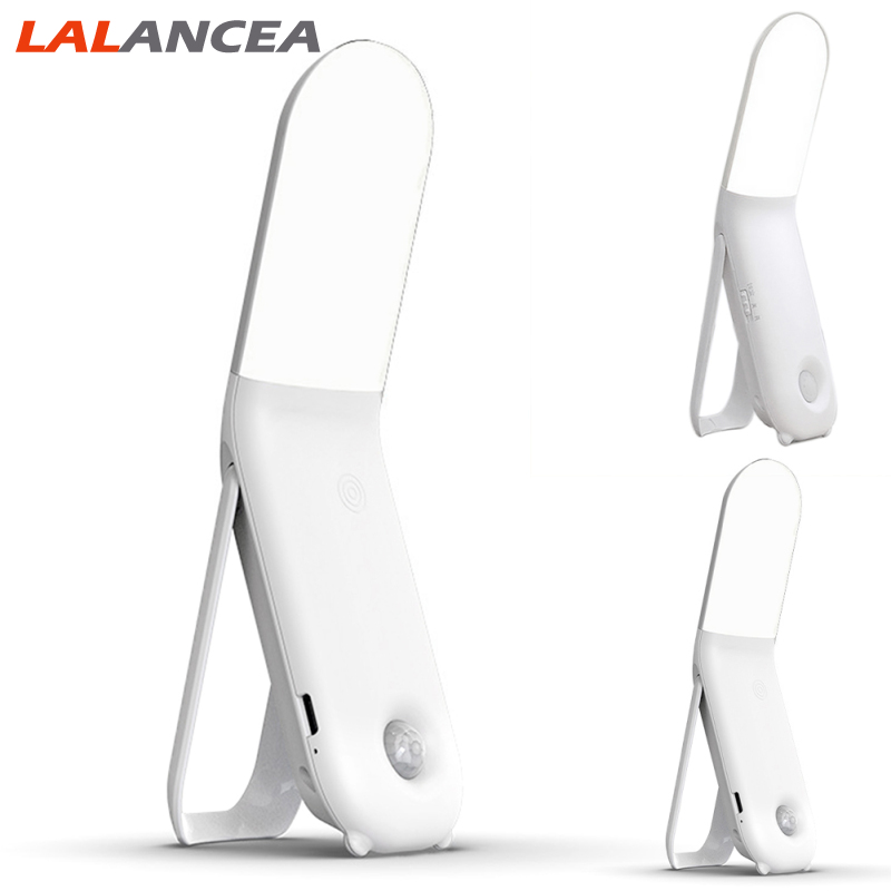 Lalancea [Hàng có sẵn] Đèn cảm biến chuyển động đèn ban đêm cảm biến thông minh LED có điều khiển từ xa để chiếu sáng Tủ hành lang phòng ngủ trong nhà