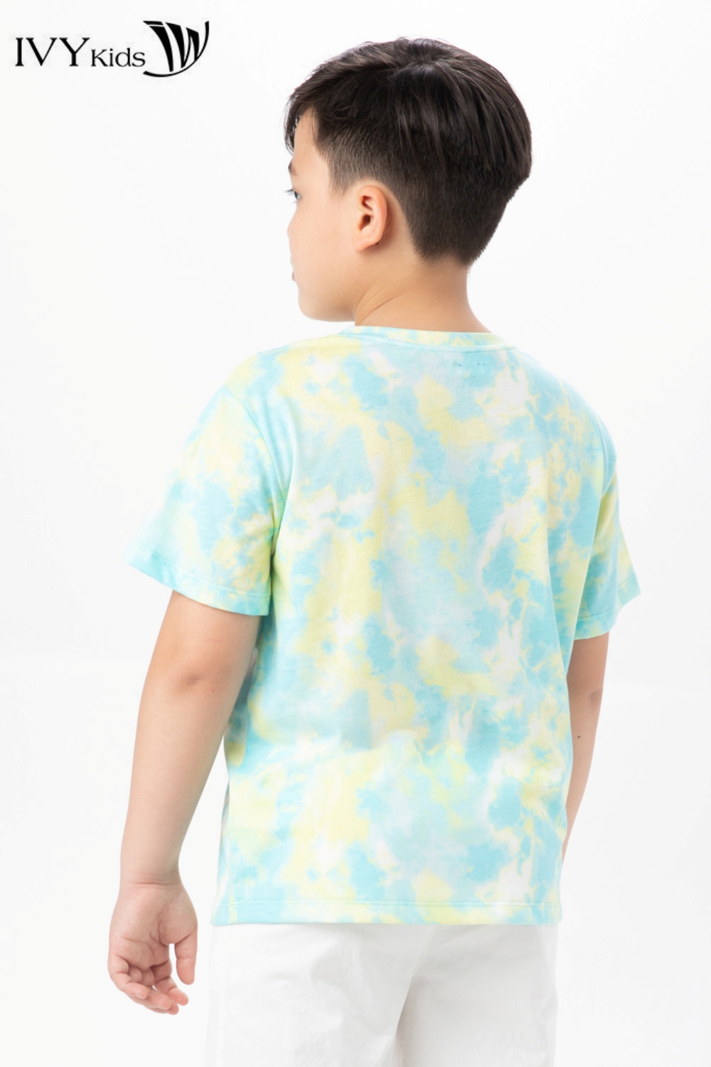 Áo thun phối màu Tie Dye IVY moda MS 57K1477