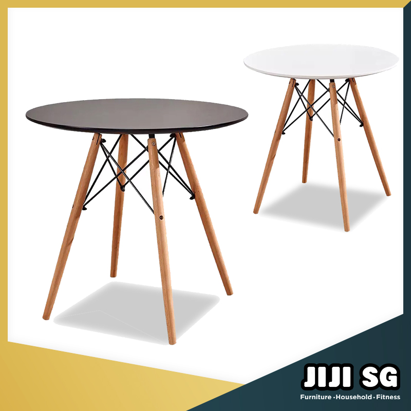 (JIJI.SG) Soren Round Dining Table (Selfassembly) Dining Tables