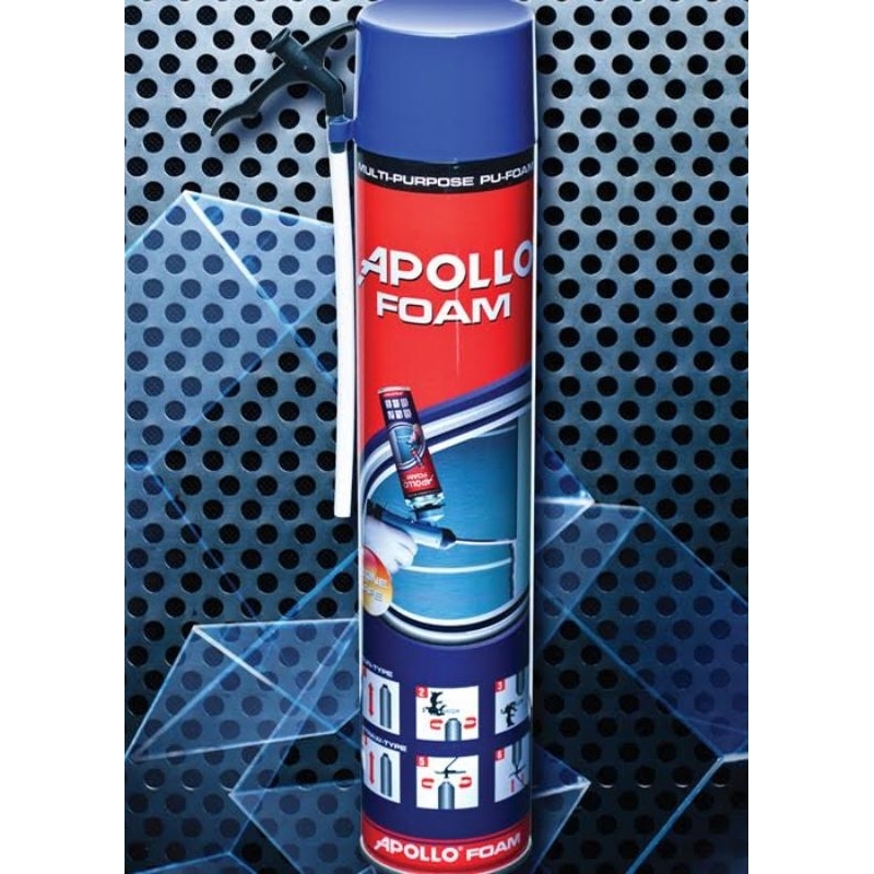 Keo bọt nở APOLLO FOAM 750ml kèm vòi