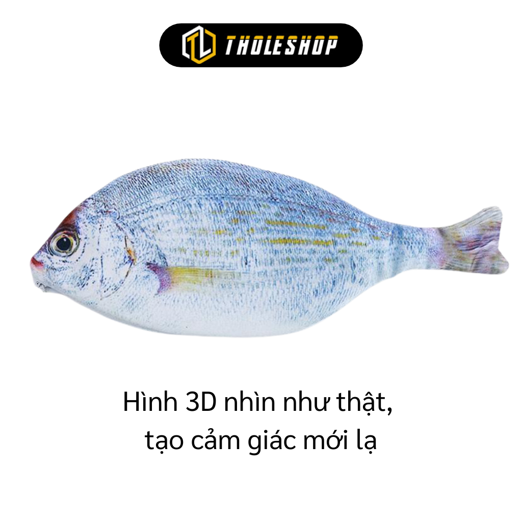 Hộp bút hình cá 3D - Túi đựng dụng cụ học tập hình cá nhiều màu sắc - Đồ dùng học tập - Hộp đựng bút học tập