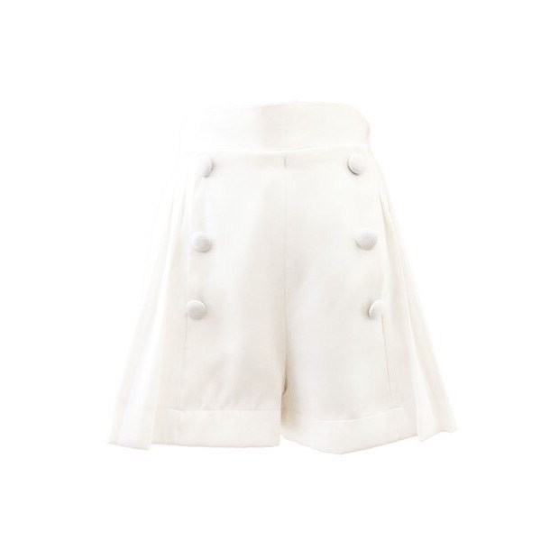YU CHERRY | Quần nữ Double Button Pleated Short YQ009