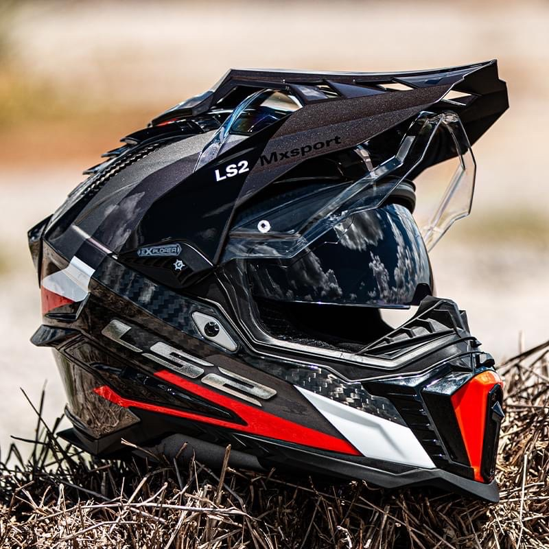 Mũ Cào Cào LS2 MX701 Explorer Carbon