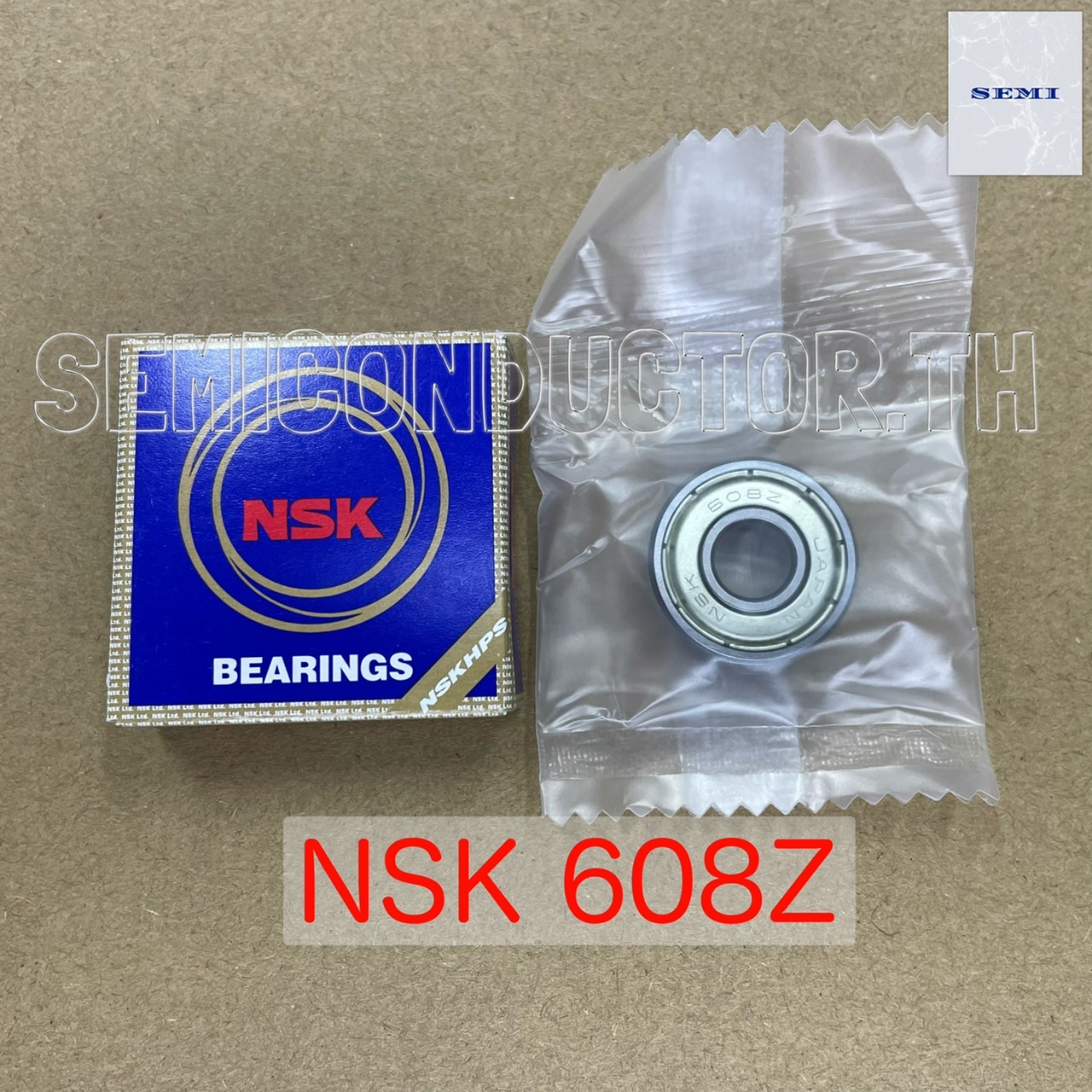 ตลับลูกปืน NSK 608Z 608 608ZZ สำหรับพัดลม HATARI ฮาตาริ อะไหล่พัดลม ...