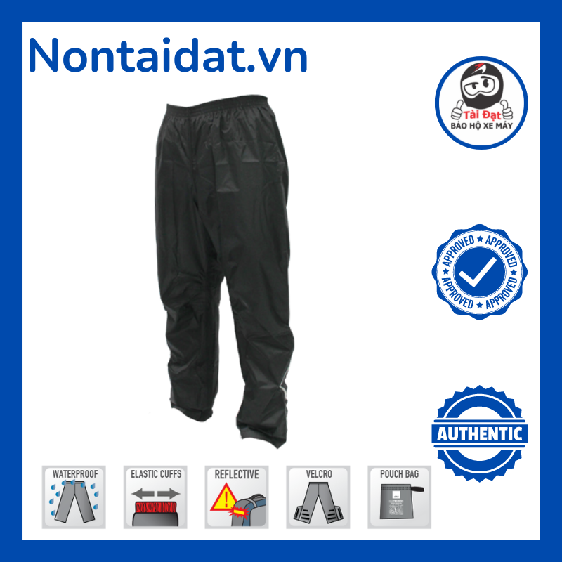 [GIVI chính hãng] Quần đi mưa Givi CRT01