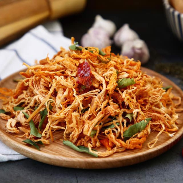 Lá chanh sấy khô 100g (thơm, sạch)