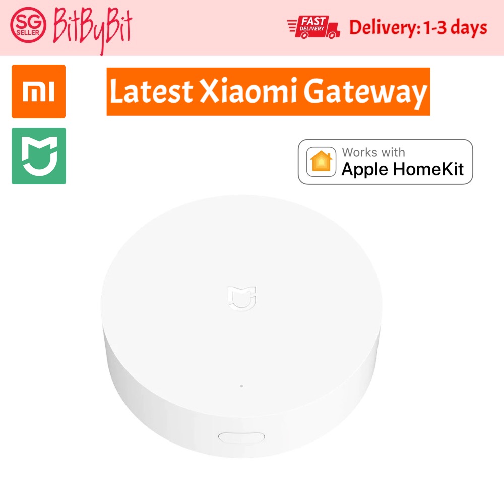 Latest Xiaomi Smart Gateway ZNDMWG03LM, Smart Home Hub Gateway, Mijia  Gateway ZigBee 3.0, WIFI, Bluetooth 5.0 Mesh, HomeKit, Compatible with  Xiaomi Zigbee 2.0 - Only Compatible with Mainland China Server - Xiaomi  Gateway 3