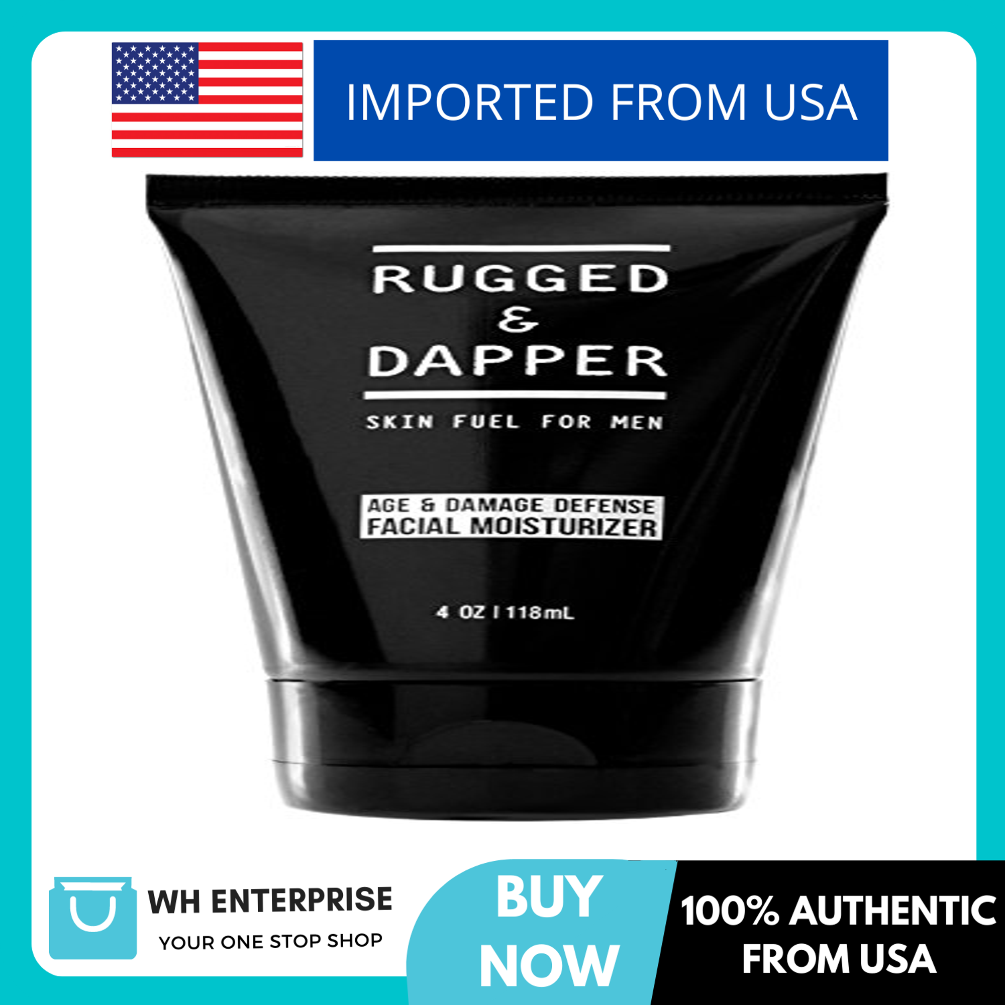 rugged and dapper face moisturizer