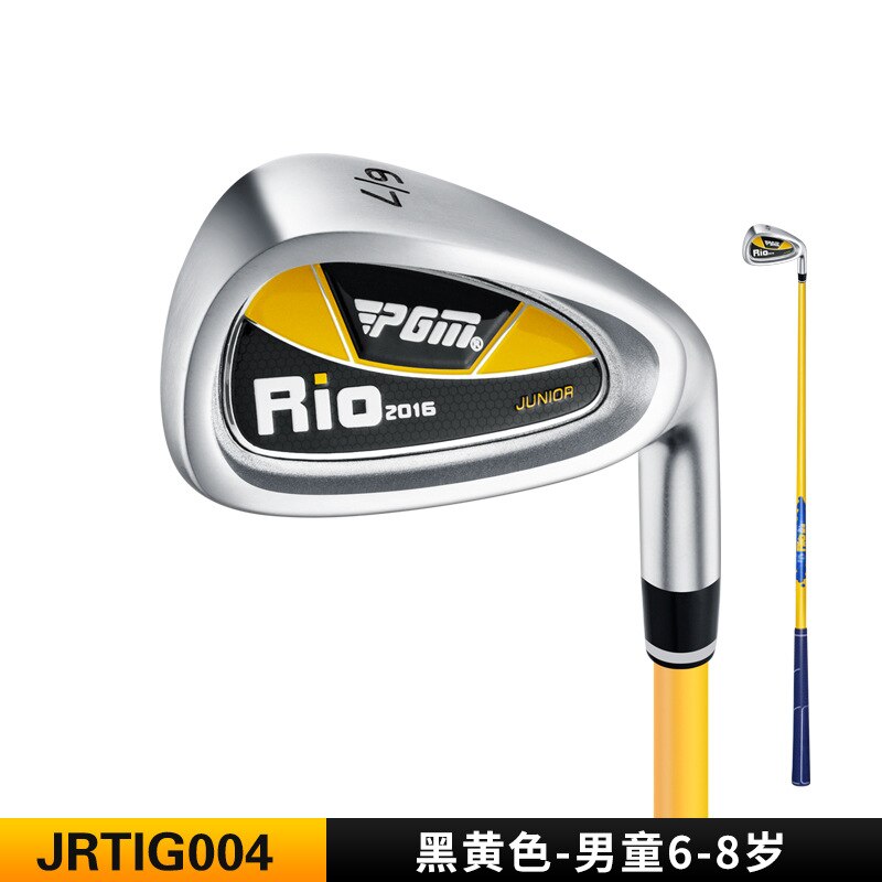 Pgm kids golf graphite & steel ultra- light junior club right handled children’s club #7 new