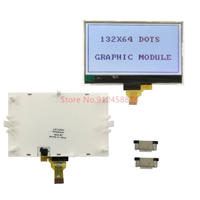 13264 st7567 cog 12pin spi