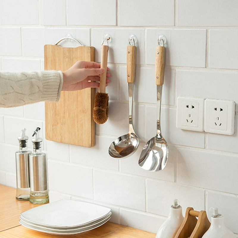 [Đang bán] Móc đa năng móc móc treo tường cửa tự dính chắc móc hút tải nặng Giá Hút cốc Phụ Kiện Móc gắn tường cửa phòng tắm nhà bếp
