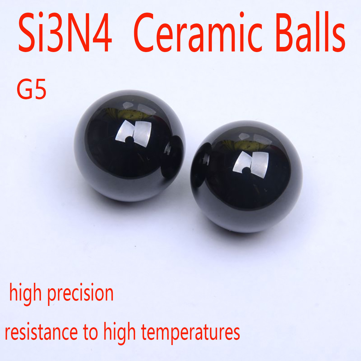 5pcs si3n4 ceramic silicon nitride si3n4 bearing balls grade 5 g5 0.8-8mm