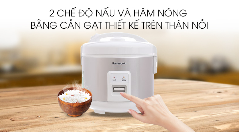 Nồi cơm điện Panasonic 1 lít SR-MVN107 ( Hàng trưng bày )