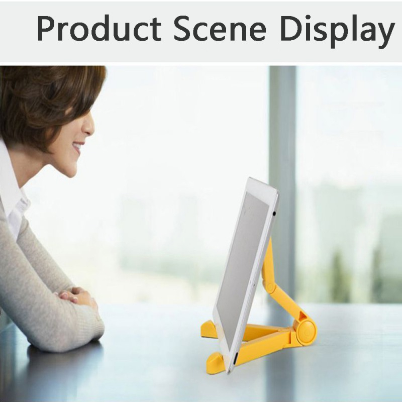 Desktop Stand Portable Lazy Multifunctional Triangle Folding Tablet Mobile Phone Tablet Stand