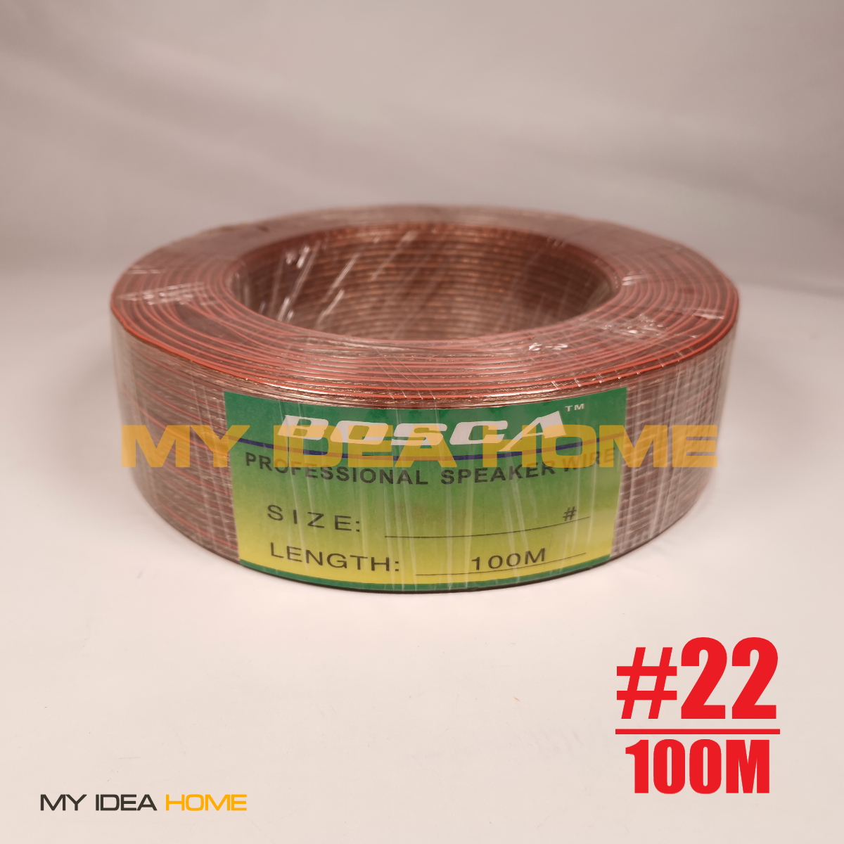 BOSCA Professional Speaker Wire Size 14 / 16 / 18 / 22 100M in 1 ROll