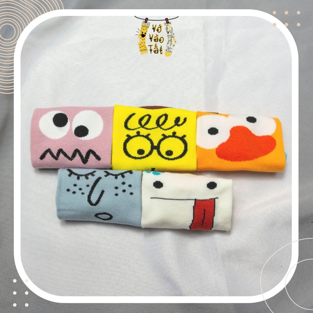 TẤT/ VỚ CỔ NGẮN EMO HÀI HƯỚC