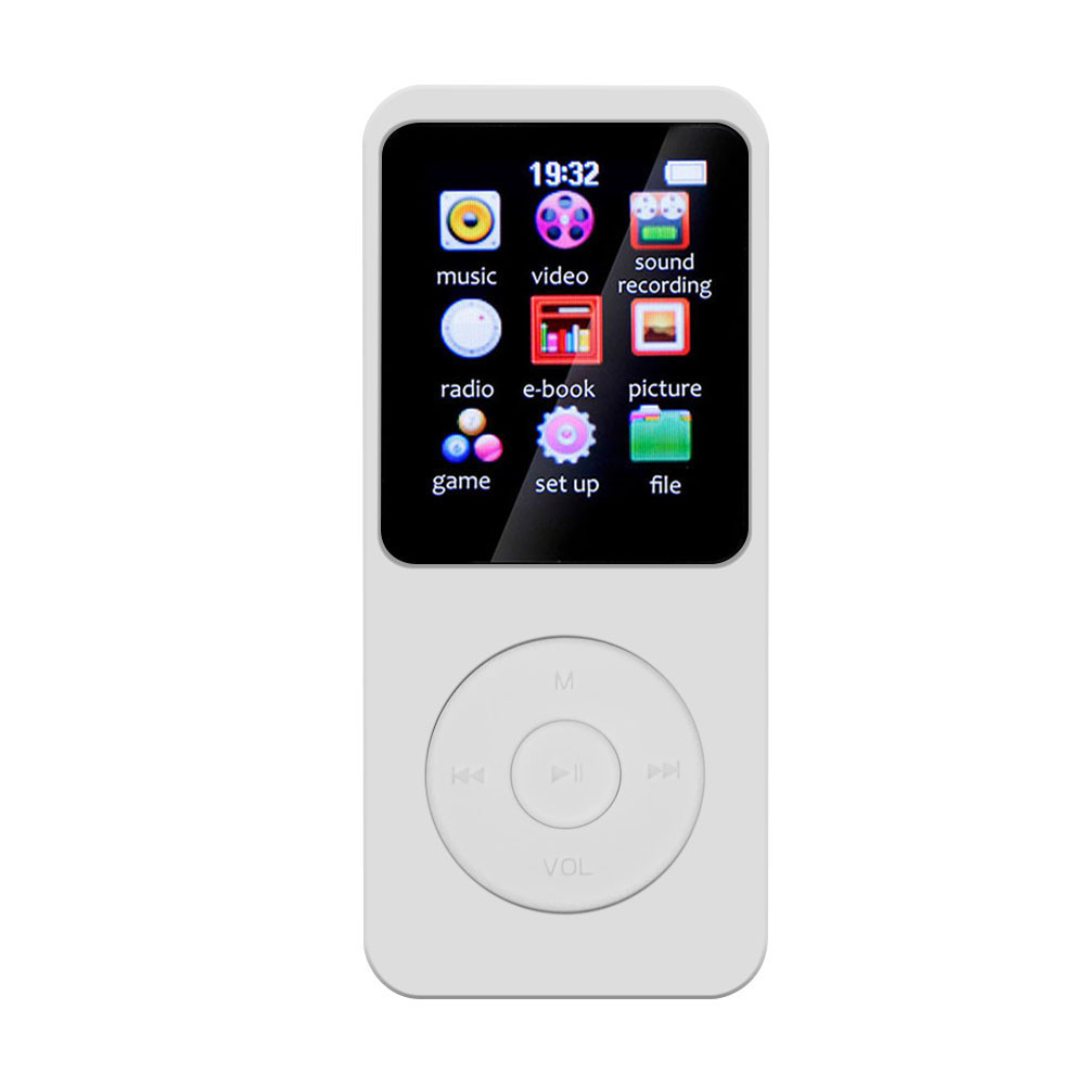 【Prime deal】 MP3 Player Type-C HiFi Lossless Music Player -Compatible5.4 Student Walkman Support FM E-Book Recording for Kids.