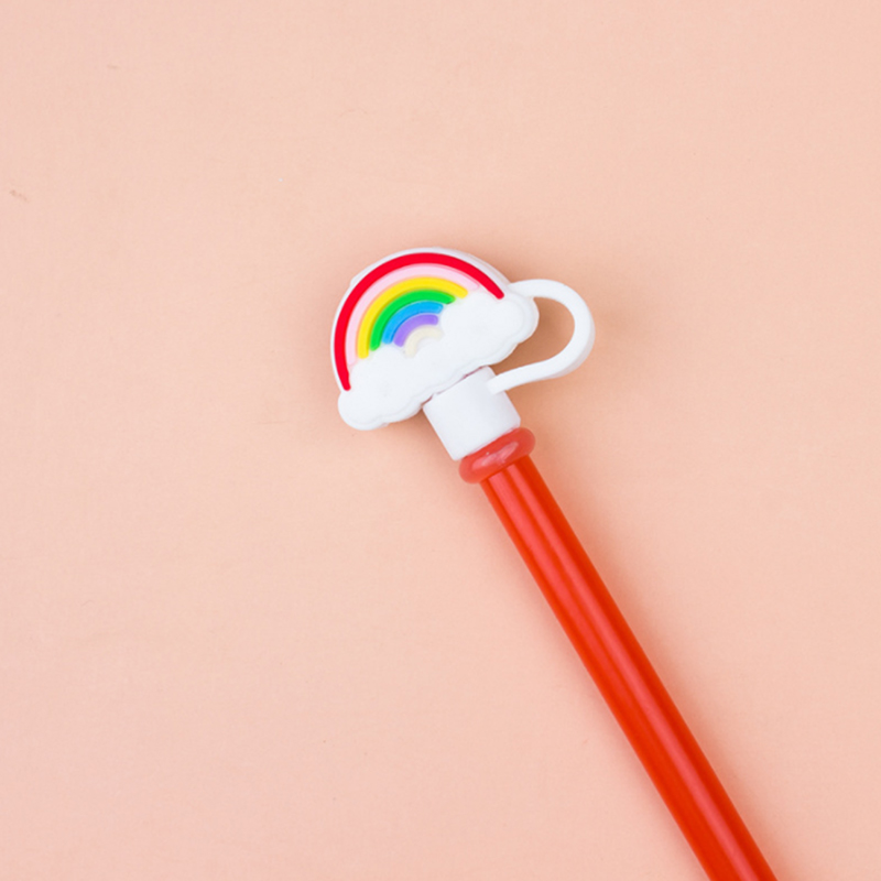 Straw Cover Silicone Reusable Drinking Dust Plug Airtight Cap Tips Accessories