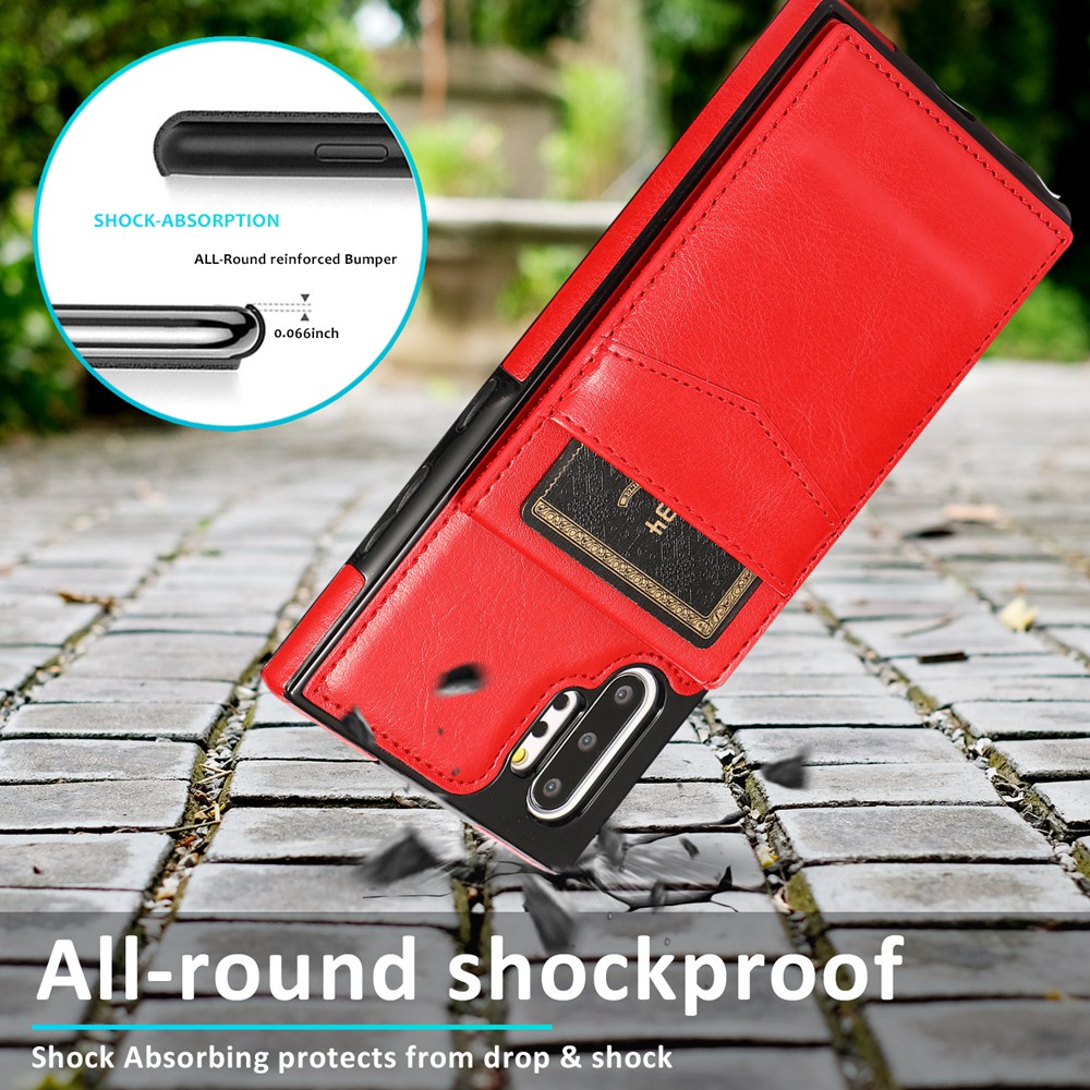 Cho Samsung Galaxy Note 10/Note 10 Plus Note 10 + Ốp Lưng Flip Ví Bao Da Khóa Từ Chân Đế Vỏ Bảo Vệ Với đựng Thẻ
