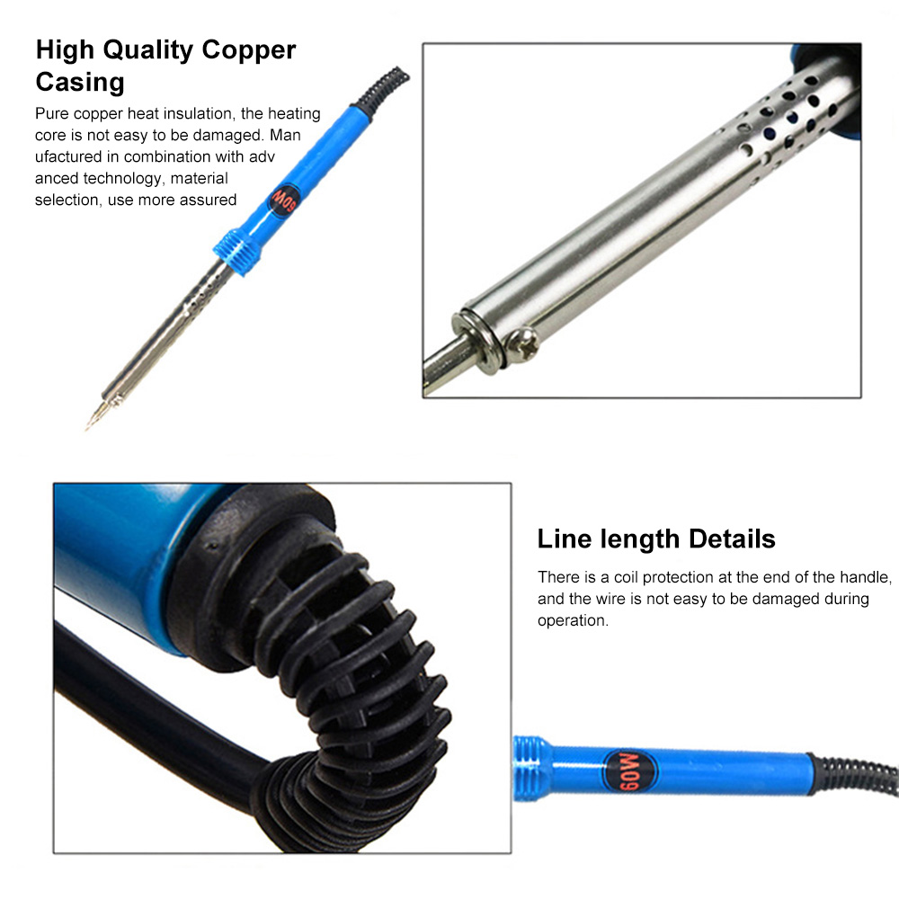 Soldering Rework Tools 60w Soldering Adjustable Temperature Electric Solder Rework Station ...