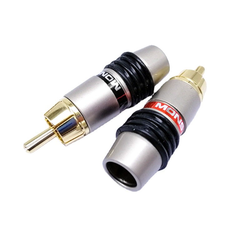 Đầu hàn jack AV monster 1 cặp