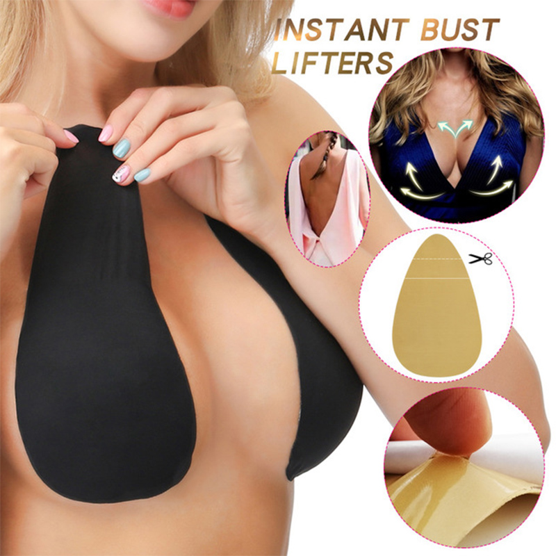 Adhesive Breast Lift Tape, Boob Push-up Sticky Body Petals Breathable  Pasties for Women with Small and Large Boobs (5m5cm)
