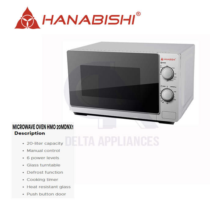 hanabishi microwave oven hmo 20mdnx1