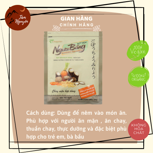 Bột nêm ngưu báng Tâm Minh