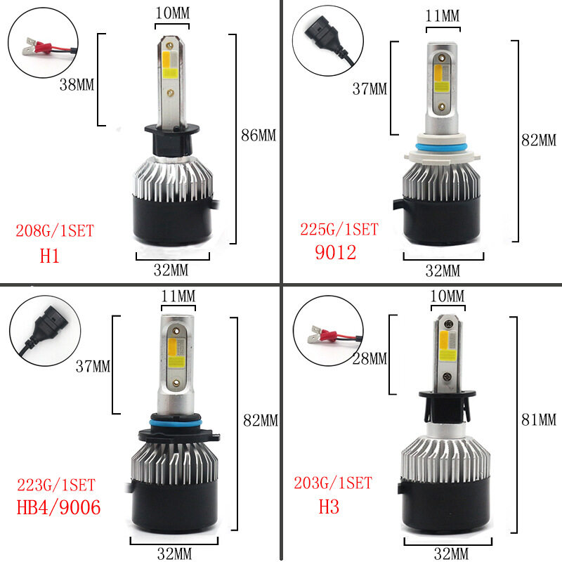 [LEDT2 ISOP] Đèn pha LED Ultra View XTRA +250% chính hãng [Bảo hành 6 tháng]