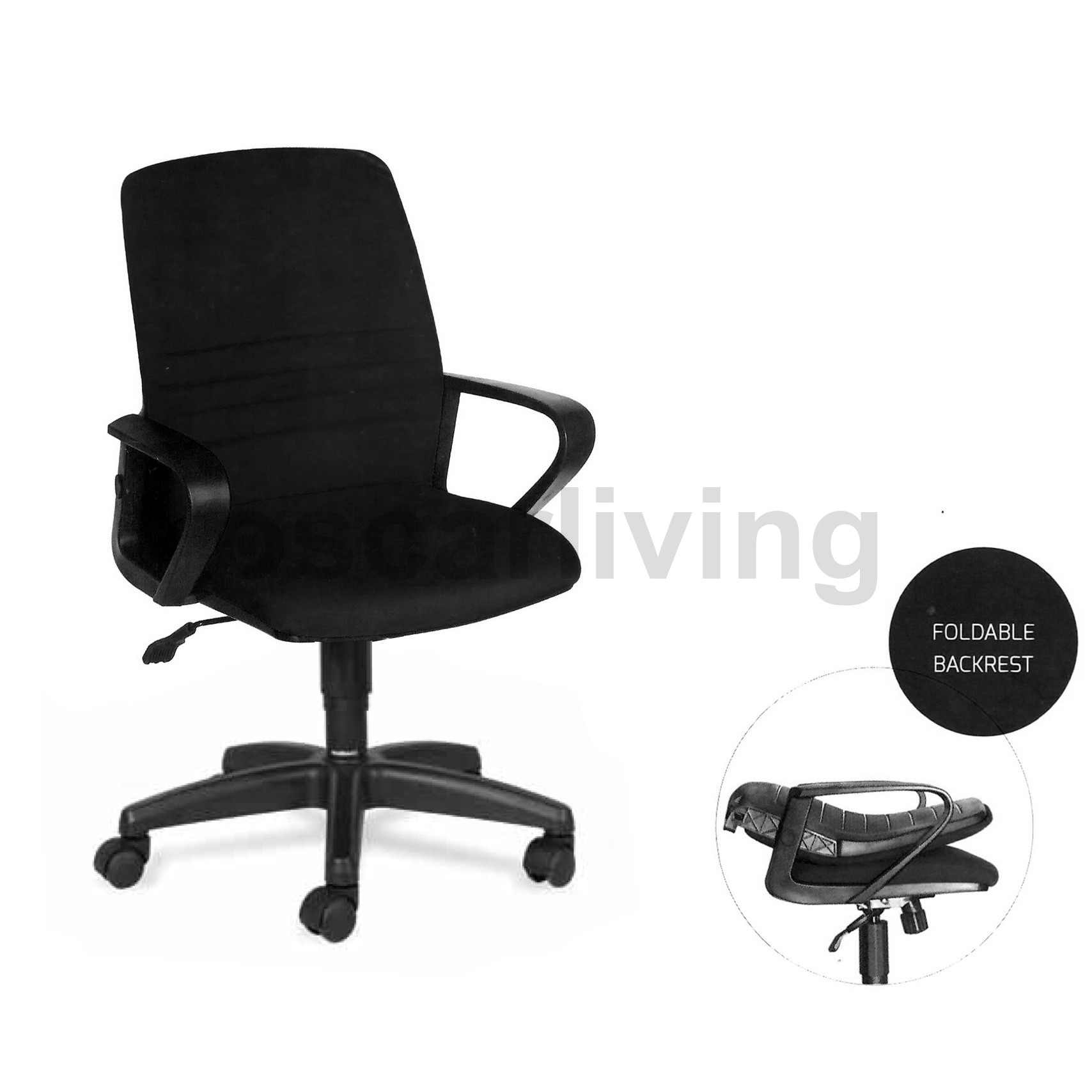 Kursi Kantor Ecos SKF5603 Office Chair Lazada Indonesia