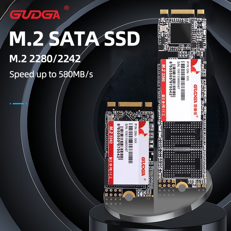 Gudga ssd 240gb m2 128gb 500gb 1tb sata ngff m.2 ssd 2242 2280 256gb 1tb m.2 512gb ssd internal hard drive for laptop/desktop/pc